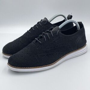 Cole Haan OriginalGrand Stitchlite Oxford Knit Shoes Women's 10 B Black Casual